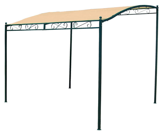 Pergola da Giardino 2,5x3m in Acciaio Bauer Beige