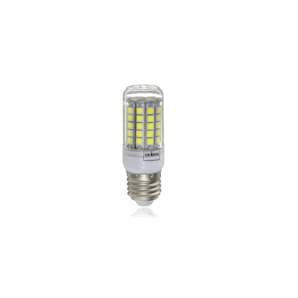 Trade Shop - Lampadina A 33 Led 5050smd Con Attacco E27 Da 8w Faretto Luce Bianco Freddo -