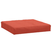 Cuscino per pallet | Cuscini per sedie Rosso M¨¦lange 60x60x9,5 cm in Tessuto