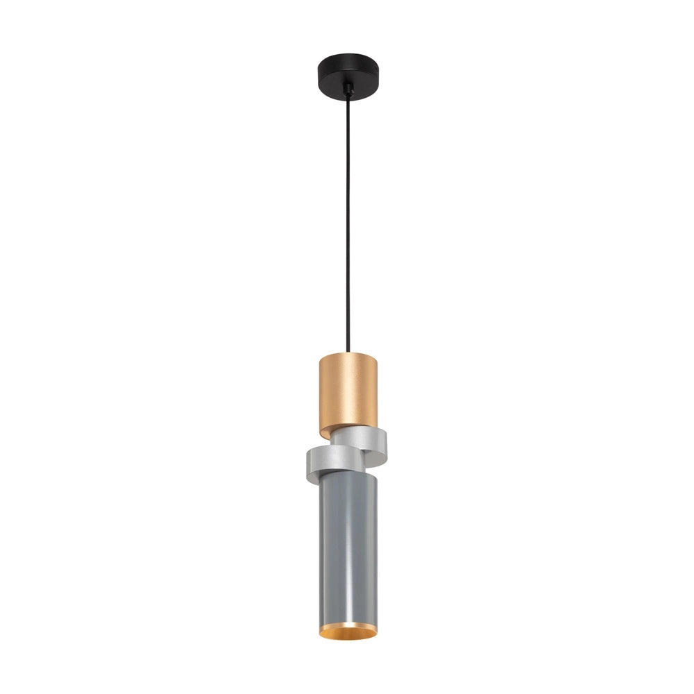 Lampadario Sospensione Moderno Palette Metallo Multicolore 1 Luce Gu10 40W