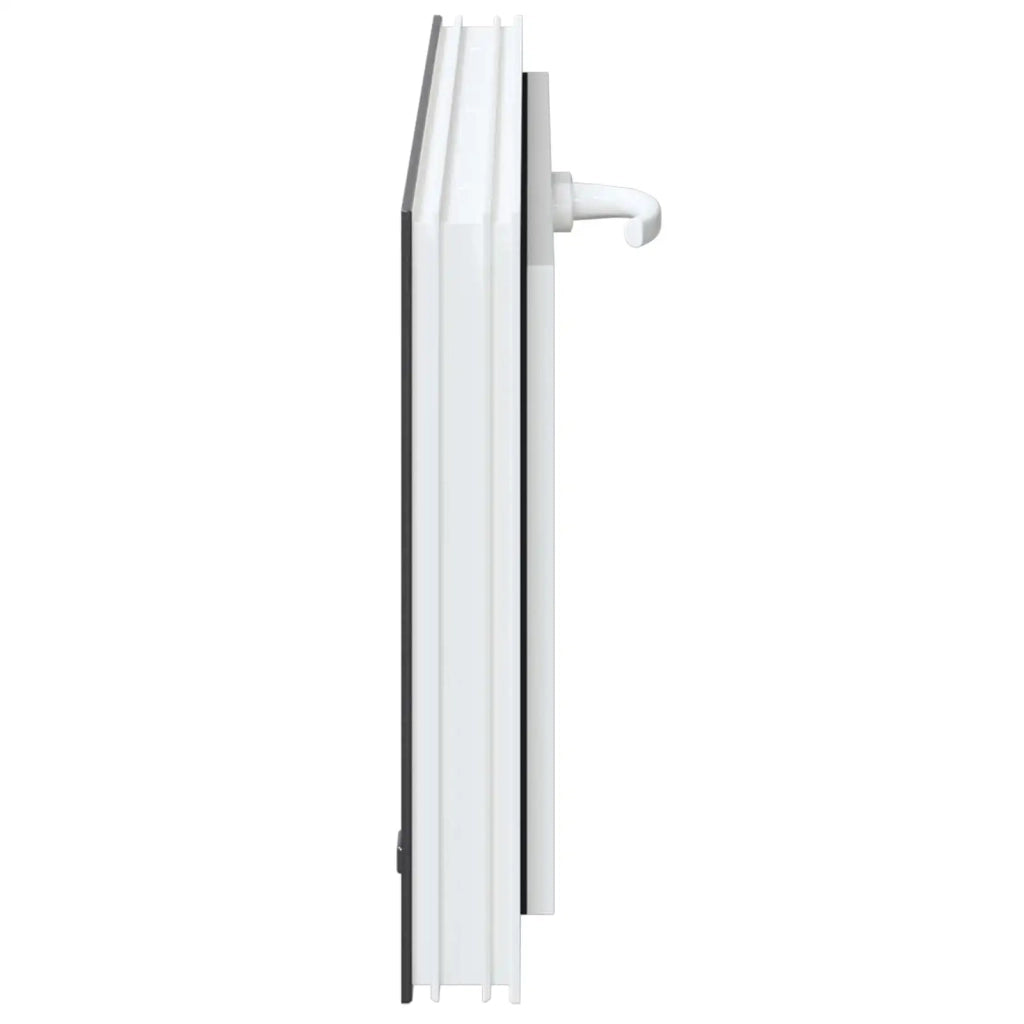 Finestra per Soffitta RISOR 80 x 40 cm PVC e Vetro Antracite CFW4826401