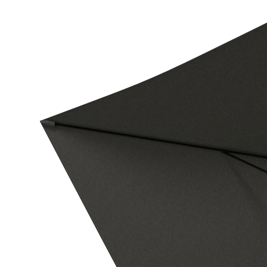 Tendone da giardino rettangolare inclinabile 2x3 m ¨C Zephmum ¨C Grigio scuro