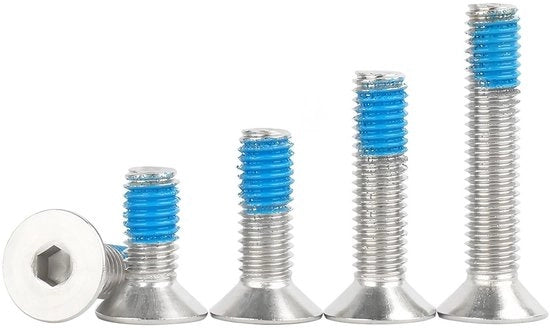 Viti Sott'Acqua 20 Pezzi - M5 x 12 mm - Acciaio Inossidabile 304 - Testa Interna - DIN 7991 - Resistente alla Corrosione