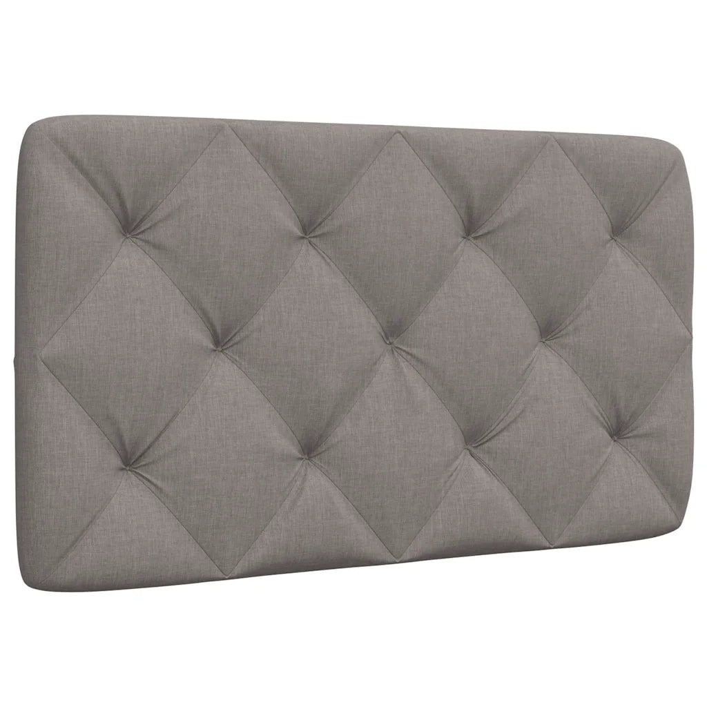 Cuscino Testiera Tortora 90 cm in Tessuto