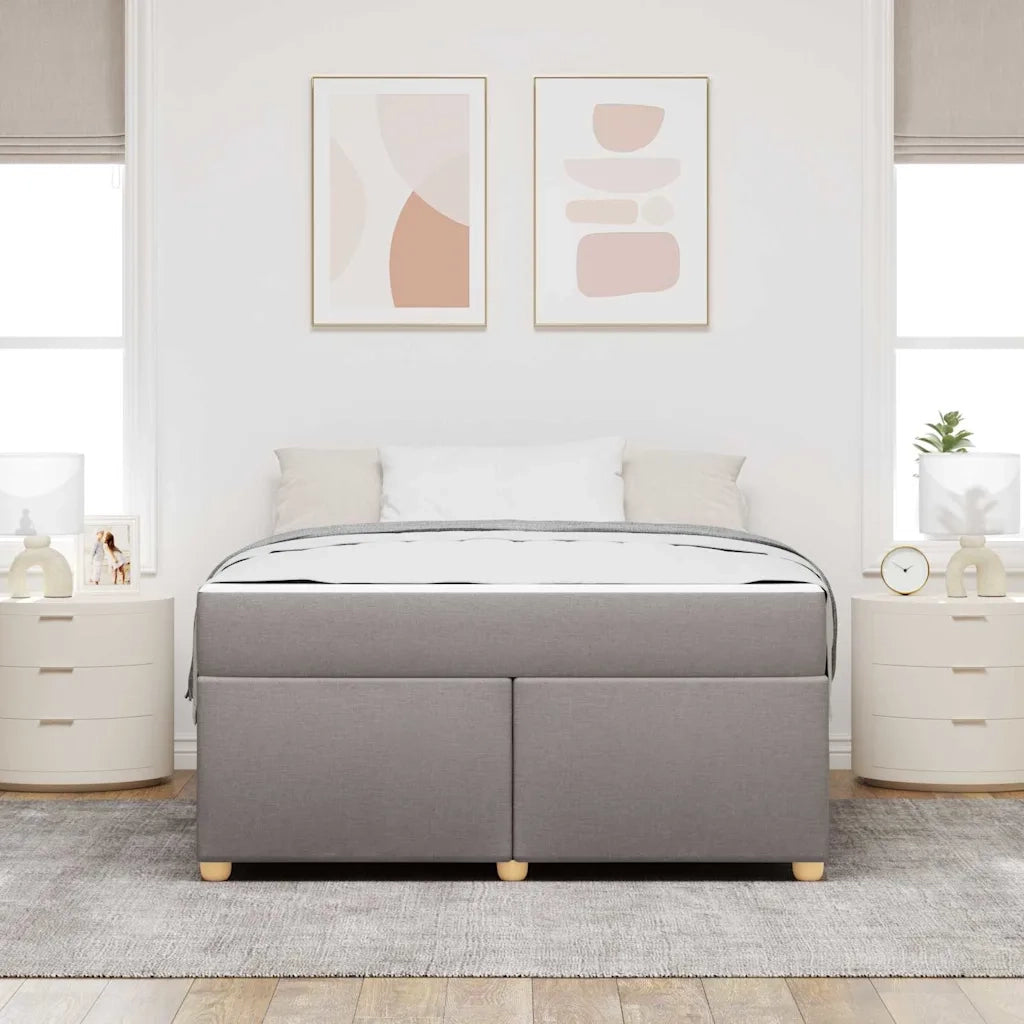 Struttura del letto con materasso Talpa 140 x 200 cm Tessuto