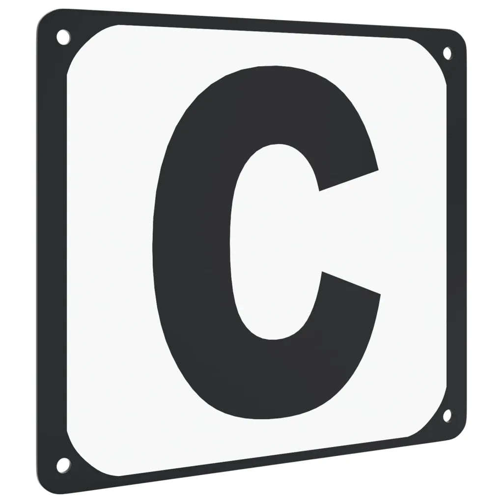 Lettere Arena da Dressage 12 pz in Acciaio 172500