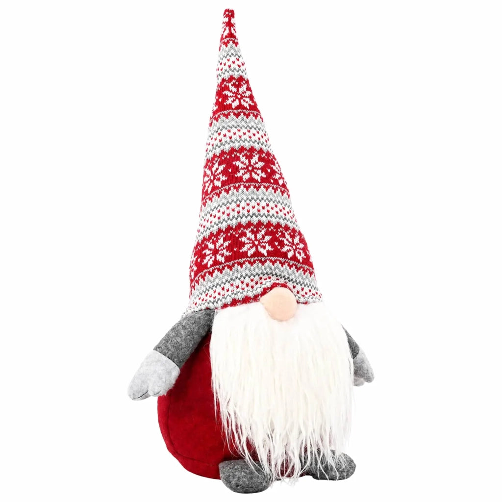 Gnomo di Natale Rosso 45 cm Poliestere 42050773