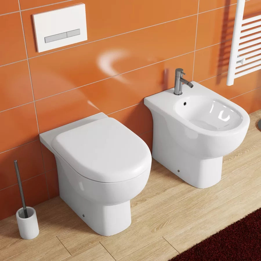 SEDILE CON COPERCHIO RALLENTATO TONIQUE SOFT CLOSE RAK CERAMICS