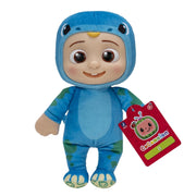 Cocomelon-Peluche JJ costume dinosauro, 20 cm