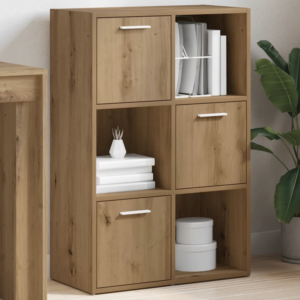 Libreria Rovere Artigianale 60,5x30x90 cm in Legno Multistrato 855971