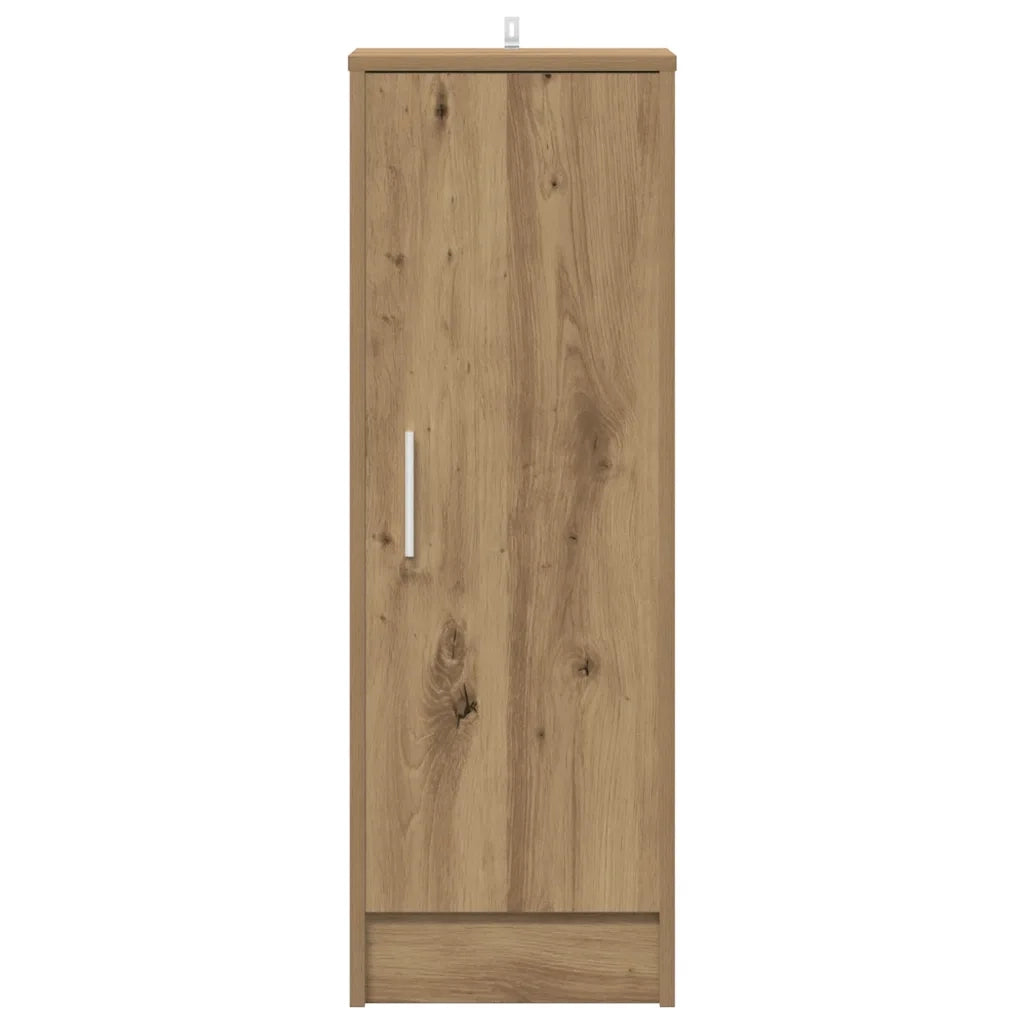 Scarpiera Legno Vecchio 32x35x92 cm in Legno Multistrato