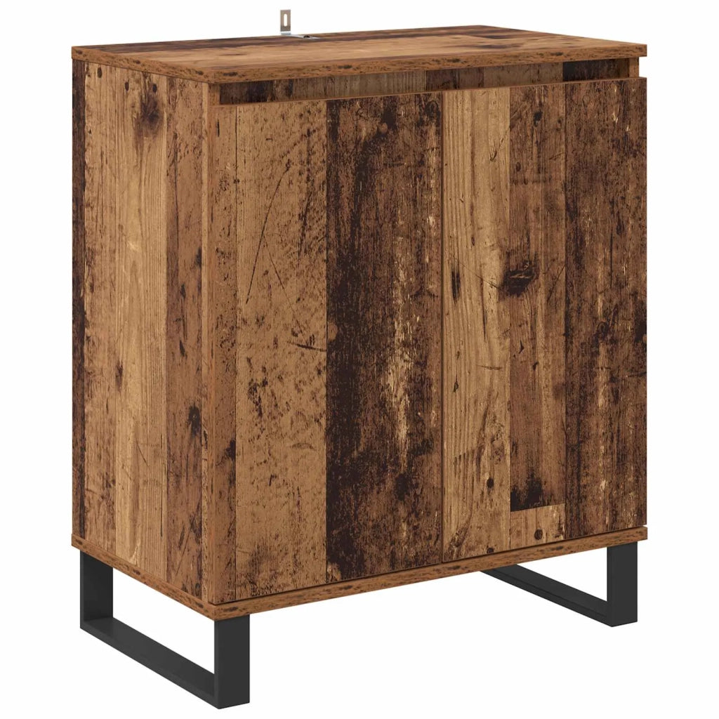 Credenza | Madia | Buffet da pranzo | Armadio da pranzo Legno vecchio 60 x 35 x 70 cm Legno multistrato