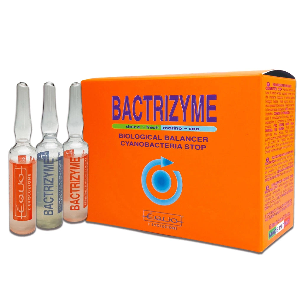 EQUO Bactrizyme 12 Fiale da 5ml - Attivatore batterico per l'equilibrio Biologico