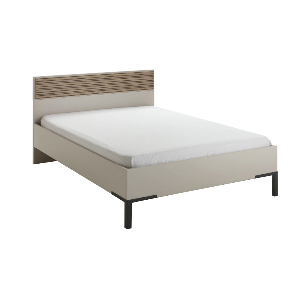 LETTO BRAVO 1 PIAZZA E MEZZA CASHMERE/RIGATO.