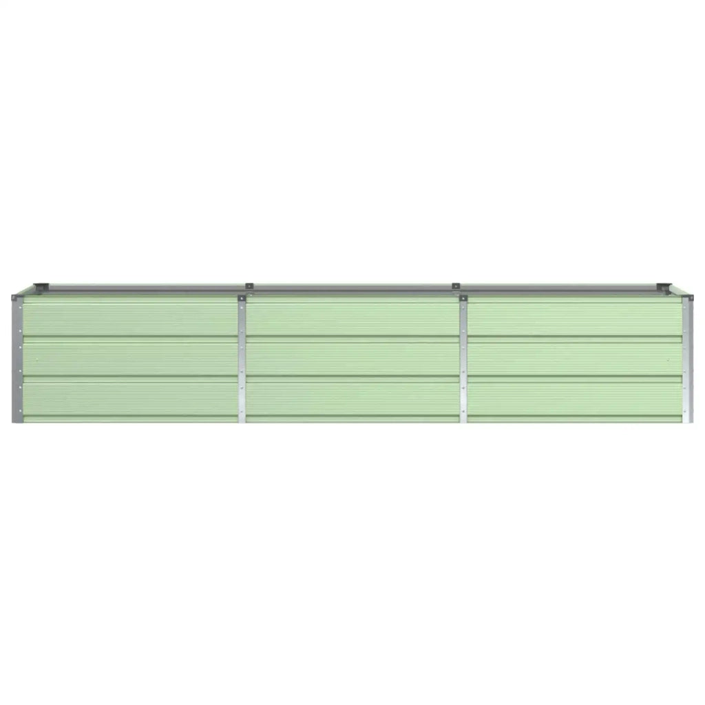 Fioriera Verde 240 x 80 x 45 cm Acciaio