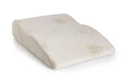 Sollevatore per gambe: cuscino in memory foam bianco