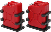 Serbatoio di combustibile simulato - Decorazione auto RC - Plastica - 1/8 e 1/10 adatto - 42 x 34 x 20 mm - Peso ridotto 25 g