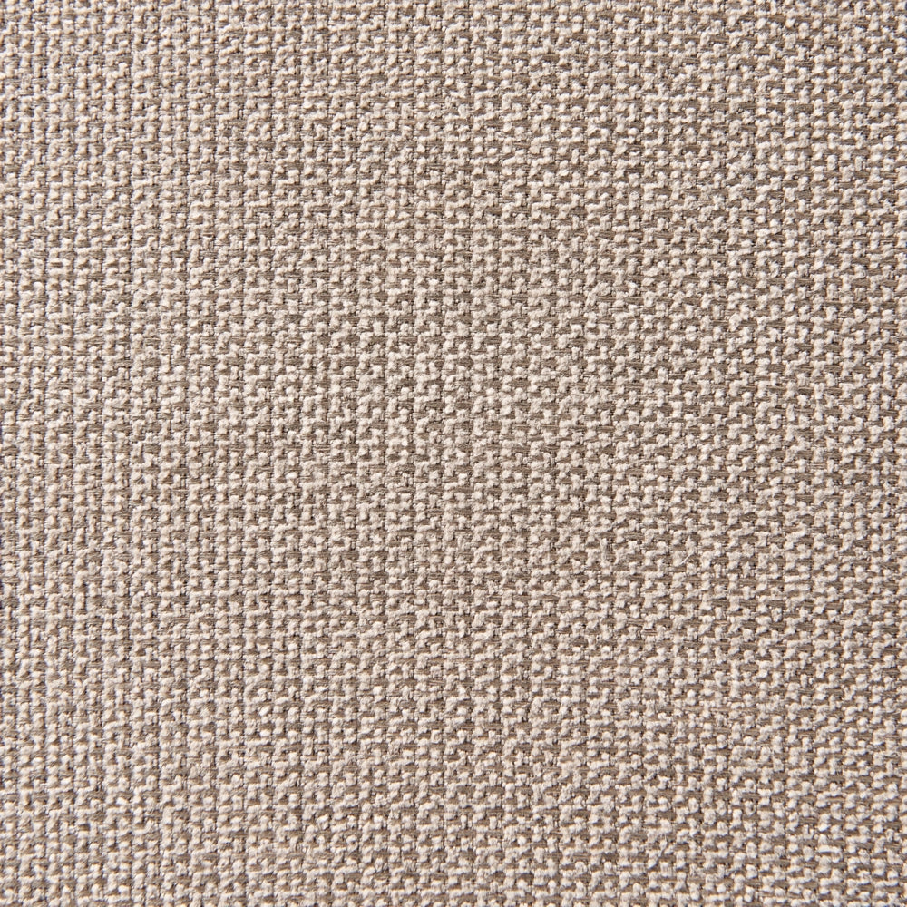 Poltrona in tessuto tortora con base dorata stile retro glam art decor