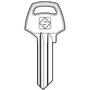 CHIAVE PIATTA CORBIN CB1 SILCA - OTTONE NICHELATO- 10 pezzi