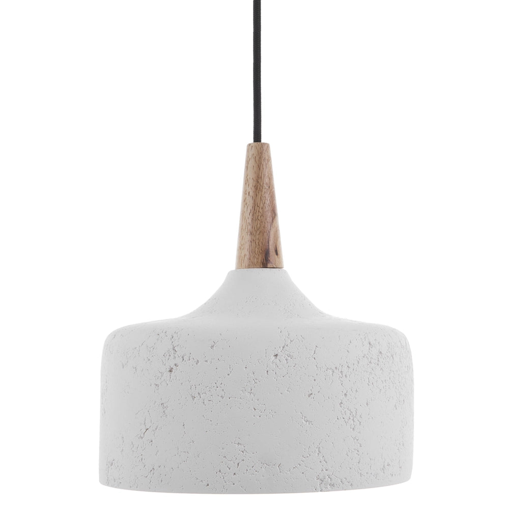 Lampada a Sospensione lampadario stile moderno in Gesso Bianco