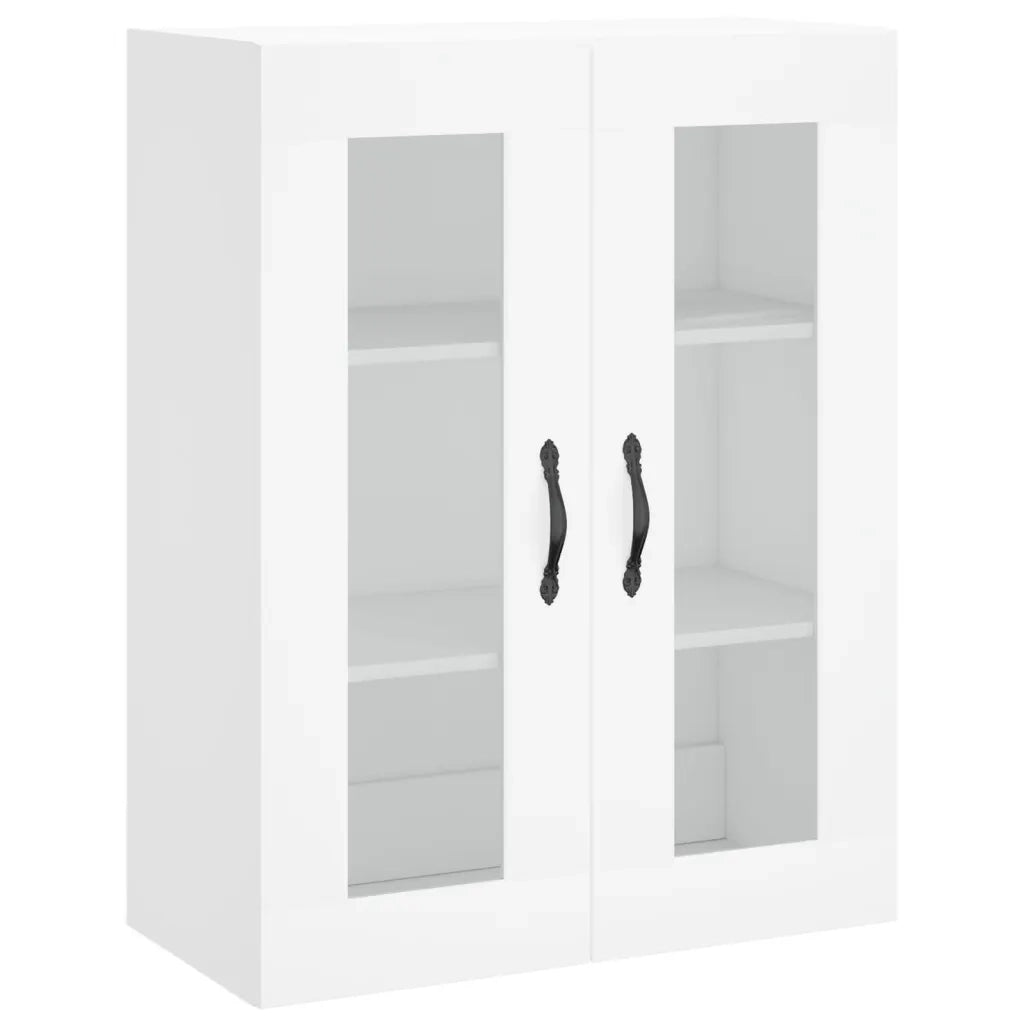 Credenza Bianca 69,5x34x180 cm in Legno Multistrato 3198689