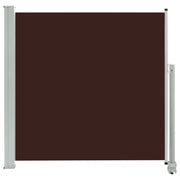 Tenda da sole laterale retrattile/schermo protettivo per patio giardino terrazza balcone 160 x 300 cm marrone 02_0007286
