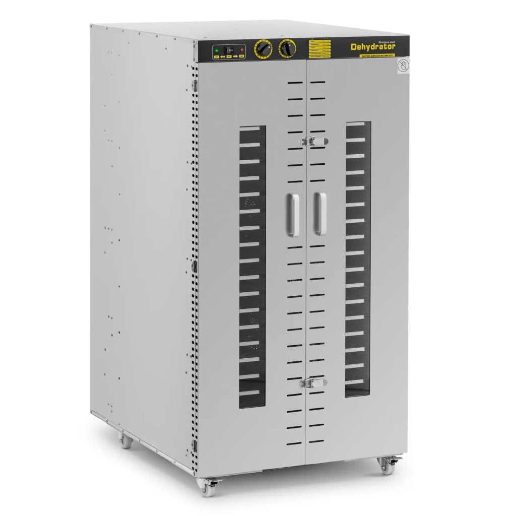 Essiccatore alimentare professionale da 5850 Watt 24 vassoi acciaio inossidabile lega di alluminio PVC vetro temperato acciaio inossidabile 14_0008889
