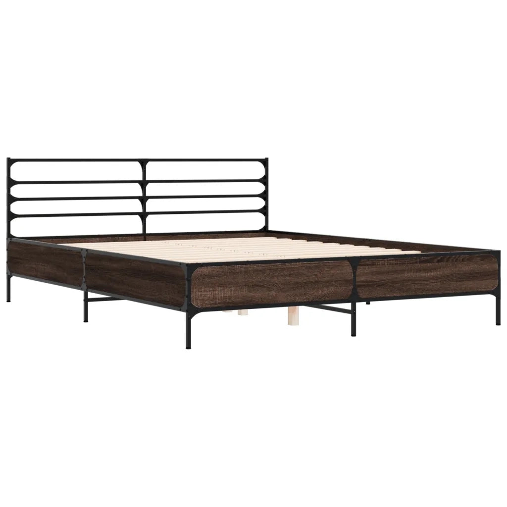 Giroletto Rovere Fumo 150x200 cm in Legno Multistrato Metallo 3280049