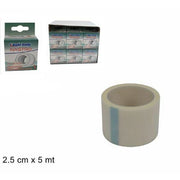 Trade Shop - Set 18 Pezzi Nastro Fissaggio Cerotto Carta Per Medicazione 2.5cmx5mt An002052 -