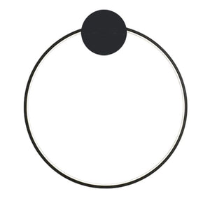 Lampada Da Parete Led App1383-cw Black 30cm