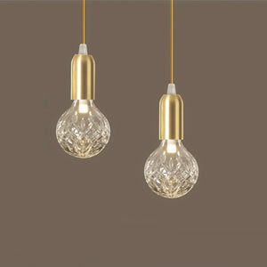Lampada Da Soffitto Singola Retro Gold APP649-1CP
