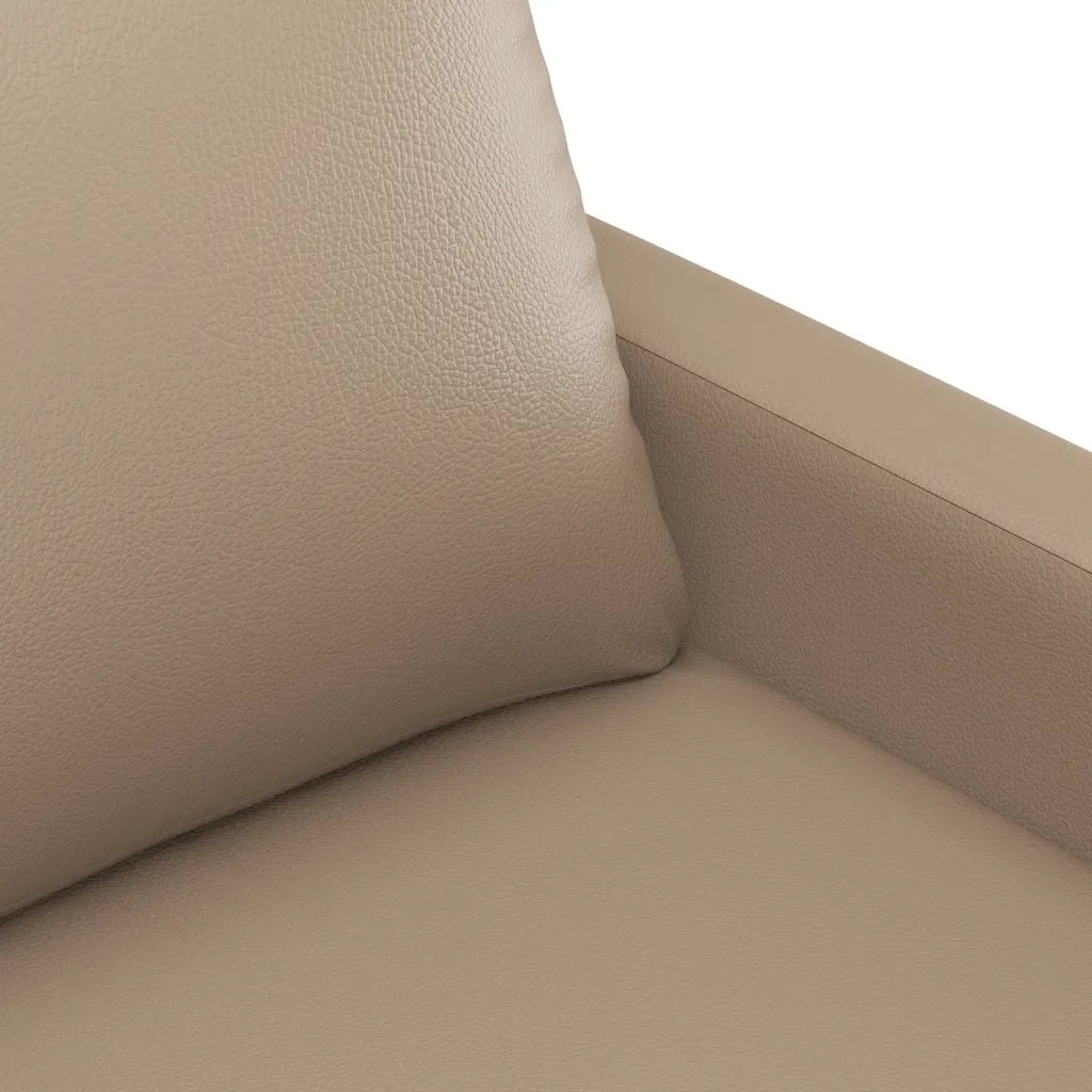 Set di Divani 3 pz con Cuscini cappuccino in Similpelle 3201417