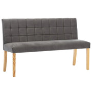 Panca 140 x 56 x 86 cm velluto grigio 02_0010902
