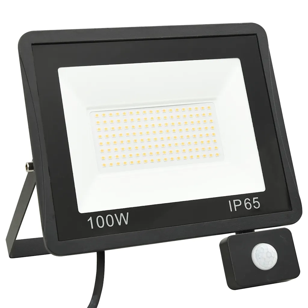 Faretto a LED con Sensore 100 W Bianco Freddo CFW2107255