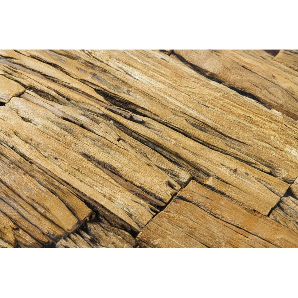 Table RAFTA 220 cm – Piano in teak massiccio, vetro temperato e struttura in acciaio cromato
