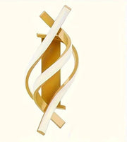 Lampada da Parete Moderna | Illuminazione | Lampada da Sospensione | Lampada da Muro | Per Salotto | Camera da Letto | Spirale | Oro