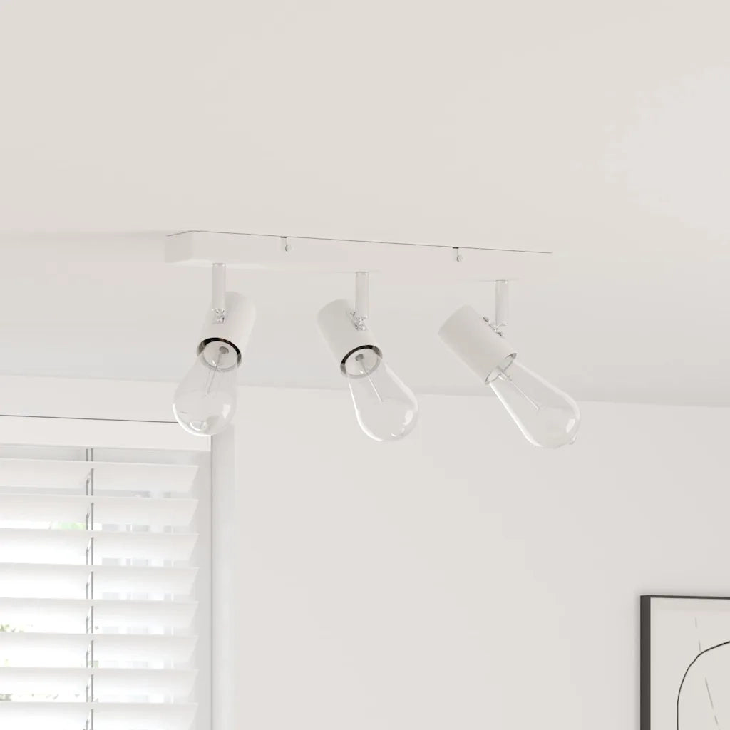 Faretto da soffitto Bianco 38 x 6,5 x 11,5 cm Metallo CFW9771879