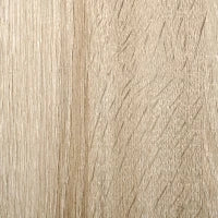 Mobile Porta Stampante, Mobile Ufficio, Mobiletto Basso, Mobile Multiuso con 4 Ruote, Rovere, 80x40x72cm