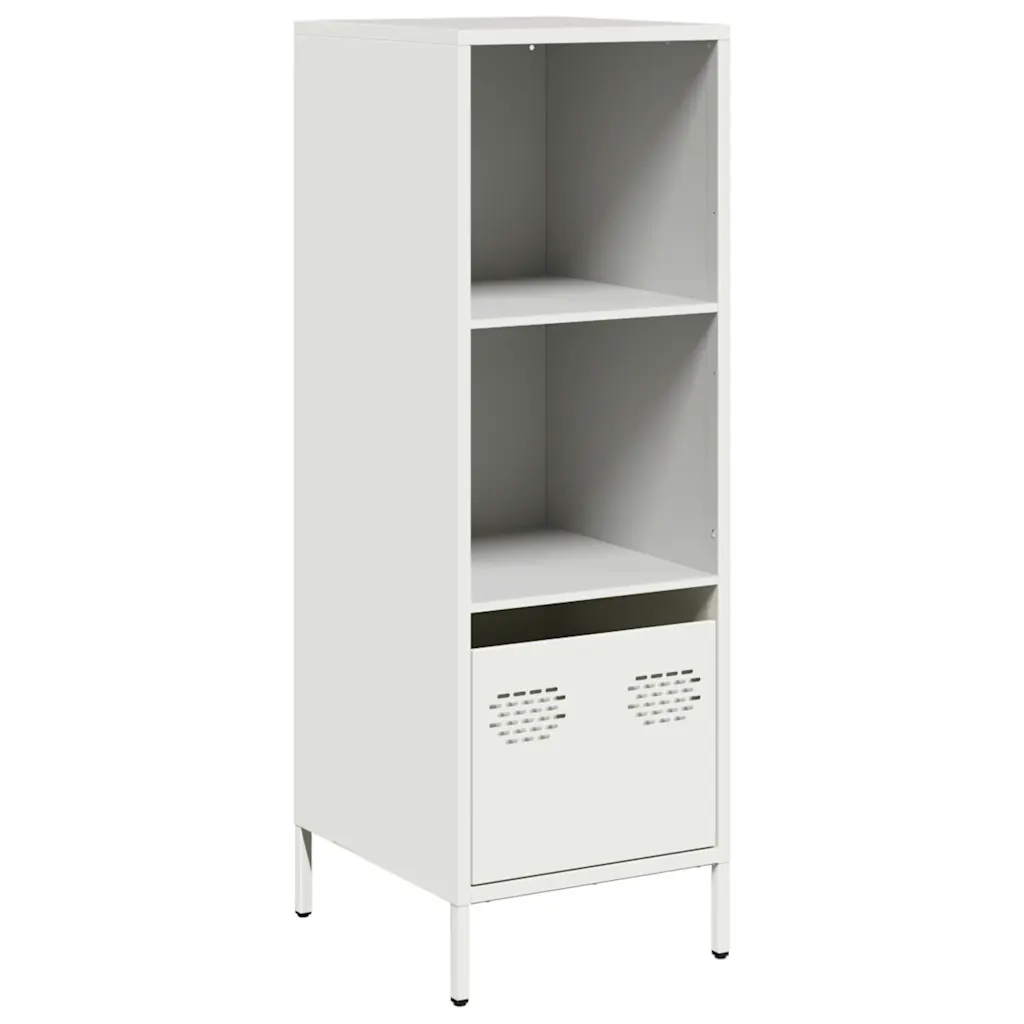 Credenza | Madia | Buffet da pranzo | Armadio da pranzo Bianca 35x39x103,5 cm in Acciaio