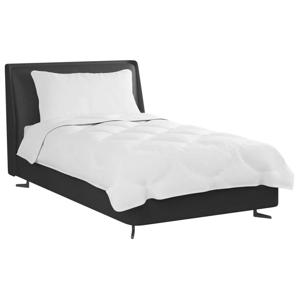 Set di Piumoni con cuscino 2 pz | Duvet Bianco Microfibra