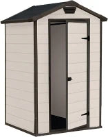 Casetta da Giardino Manor 4x3, Beige, 129 X 103 X 196 h