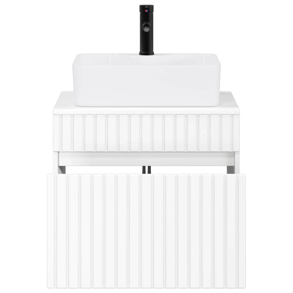 Set di mobili per il bagno Bianco Legno ingegnerizzato 3404290