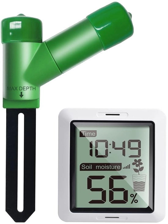 Misuratore di umidità del suolo per piante con display LCD digitale - Ideale per giardino, prato e piante in vaso