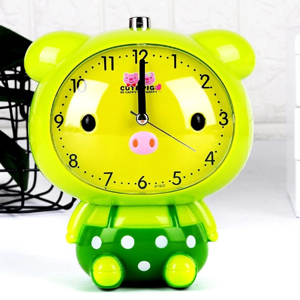 Trade Shop - Sveglia Orologio Da Comodino Per Bambini Studenti Creativi Con Simpatico Personalità -