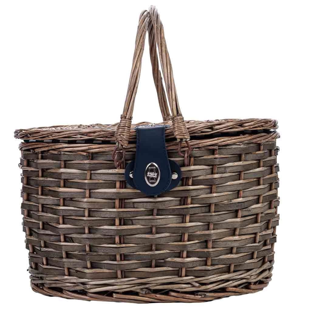 Cestino da picnic naturale (2 coperti) 40x28x25h cm