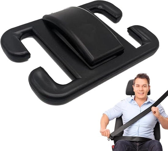 Set di 2 clip per cinturone di sicurezza, clip di blocco cinturone di sicurezza - supporto per cinturone di sicurezza accessori interno auto, compatibile con schiena, adulto, veicolo, guida, viaggio, strada, aereo, famiglia, bambini, uso quotidiano