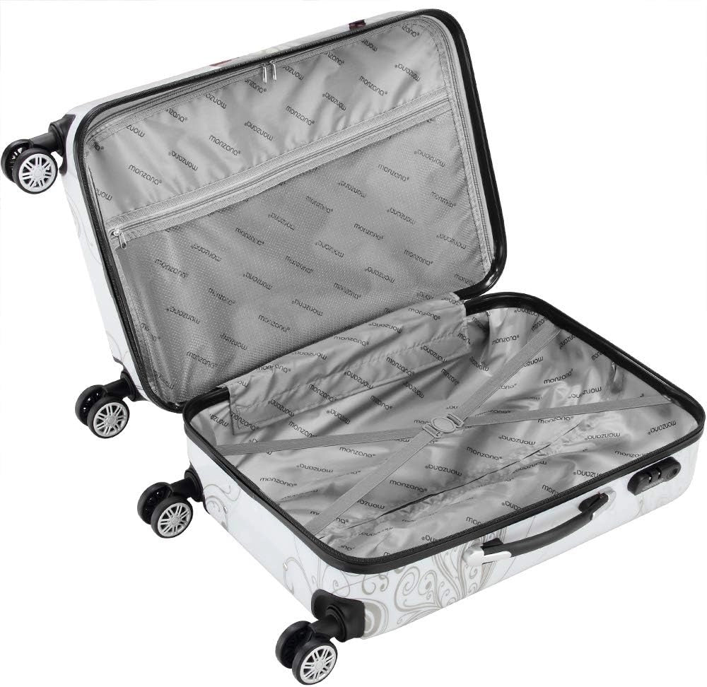 Trolley Butterfly Valigia a Guscio Rigido M Manico Telescopico Alluminio Ruote girevoli 360°