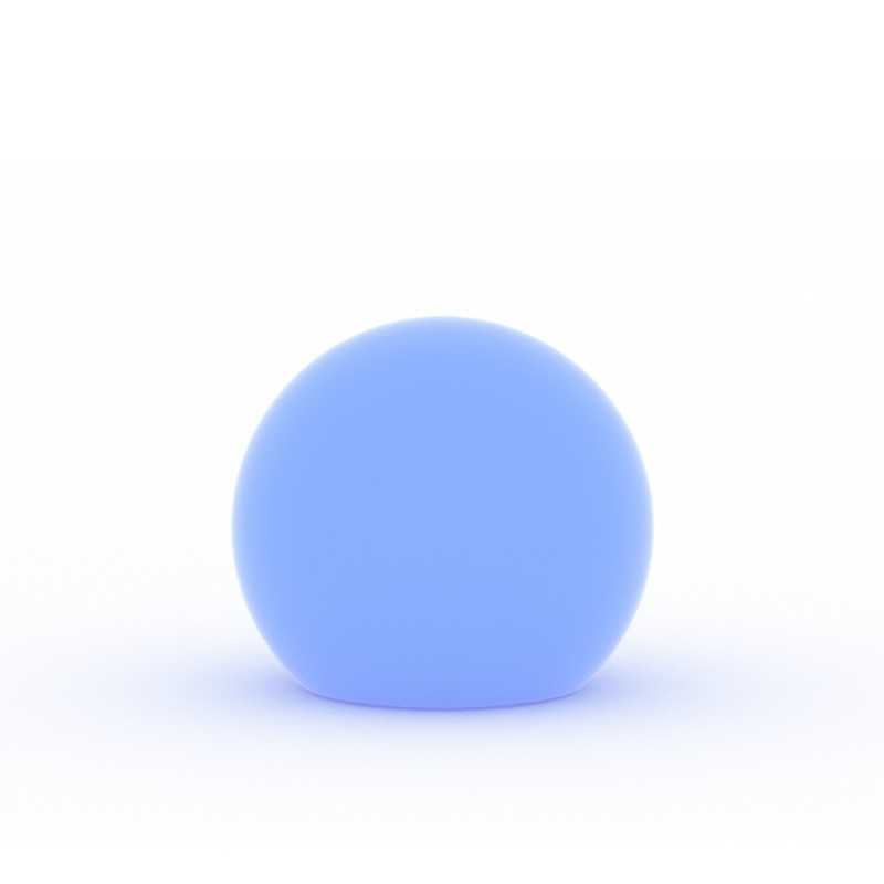 Babol Luce Blu a cavo in Polimero Monacis - Ø 40 Cm