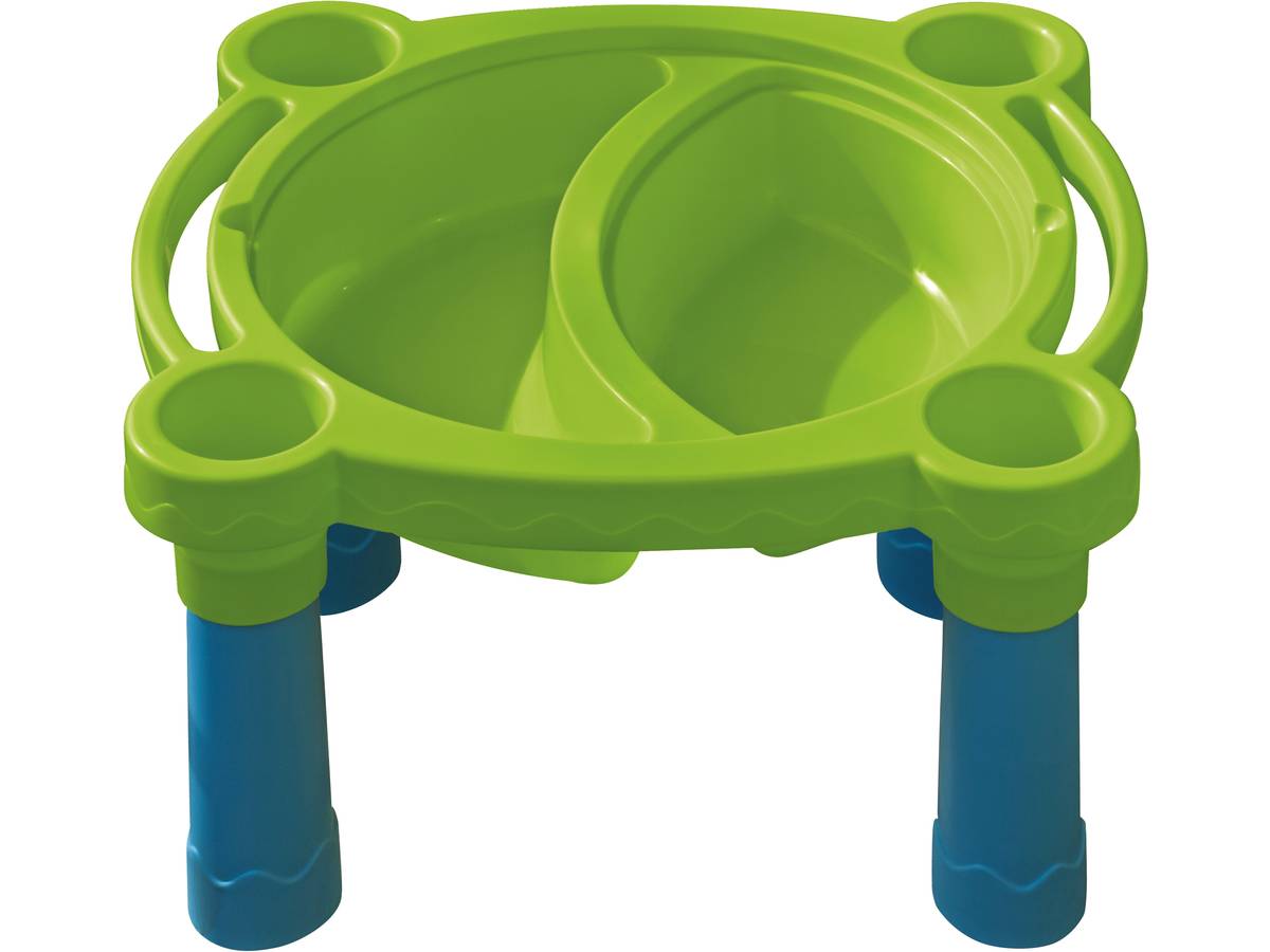 Tavolo da gioco di sabbia e acqua "Plouf Plouf Plouf" - 0,73 x 0,66 x 0,44 m