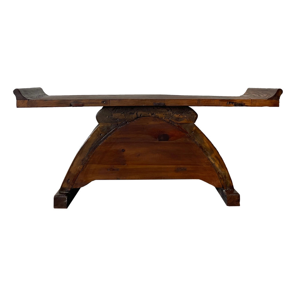 Mobile base in legno marrone 92x36x36h